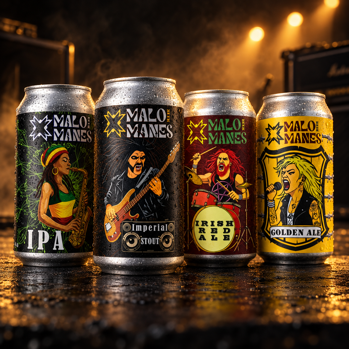 Cerveza Malo Manes