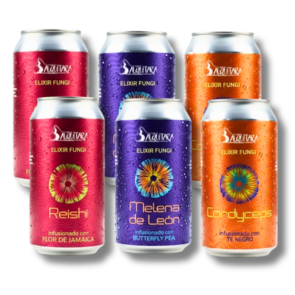 Pack X6 Alquitara Elixir Fungi