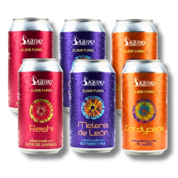 Pack X6 Alquitara Elixir Fungi