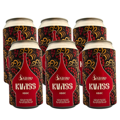 Kvass Bebida De Centeno Lata 355cc Pack 6 Uds Alquitara