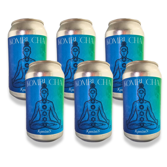 Pack X6 Kombucha Kombox Lata 355 cc
