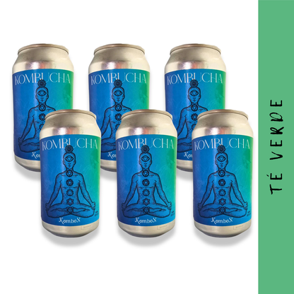 Pack X6 Kombucha Kombox Lata 355 cc