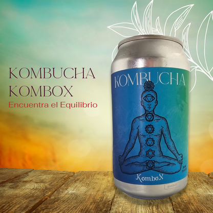 Pack X6 Kombucha Kombox Lata 355 cc